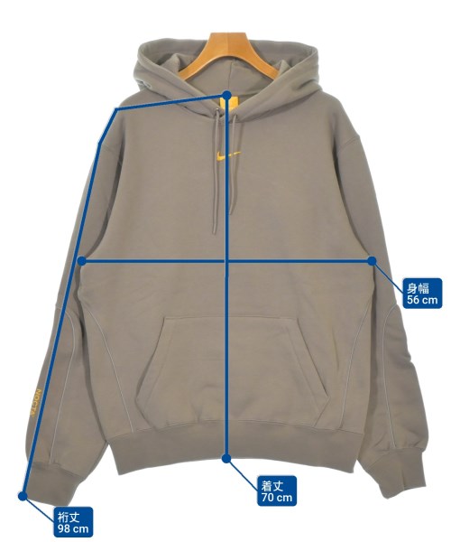NIKE（ナイキ）パーカー ベージュ サイズ:L メンズ/2200686482055
