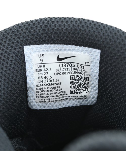 NIKE（ナイキ）スニーカー 黒 サイズ:27cm メンズ/2200686883166