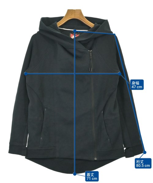 NIKE（ナイキ）パーカー 黒 サイズ:M レディース/2200680811028