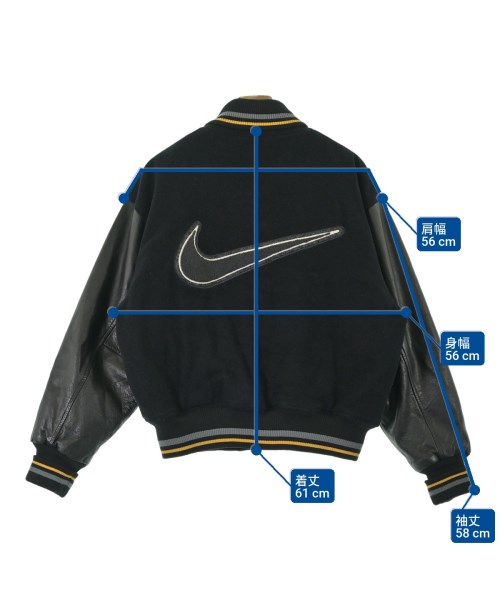 NIKE（ナイキ）スタジャン 黒 サイズ:M メンズ/2200687354016
