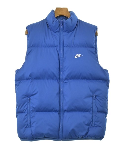 NIKE(ナイキ)ダウンジャケット/ダウンベスト 青 サイズ:S/2200672945045