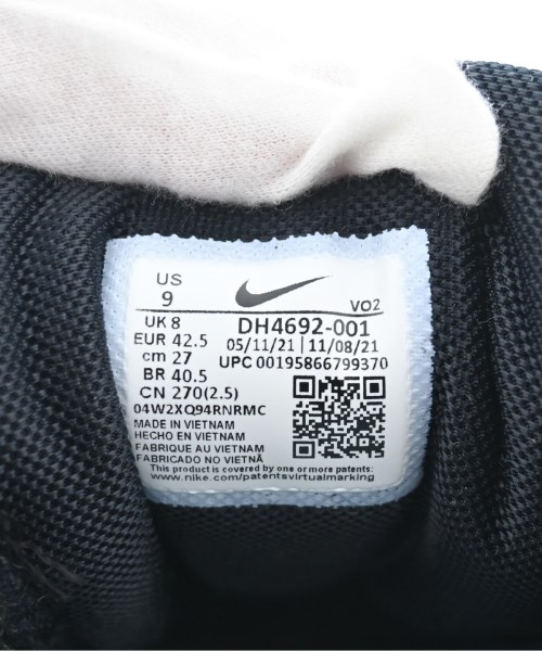 NIKE（ナイキ）スニーカー 黒 サイズ:27cm メンズ/2200684614472