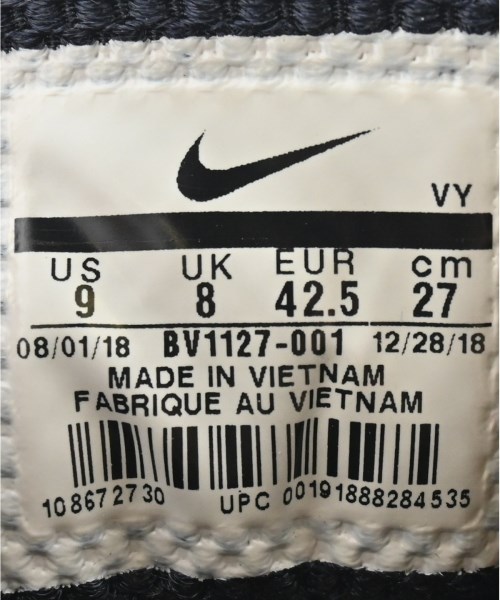 NIKE（ナイキ）スニーカー 黒 サイズ:27cm メンズ/2200687026333