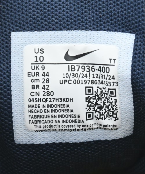 NIKE（ナイキ）スニーカー 紺 サイズ:28cm メンズ/2200688452117