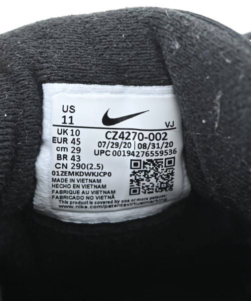 NIKE（ナイキ）スニーカー 黒 サイズ:29cm メンズ/2200688464073