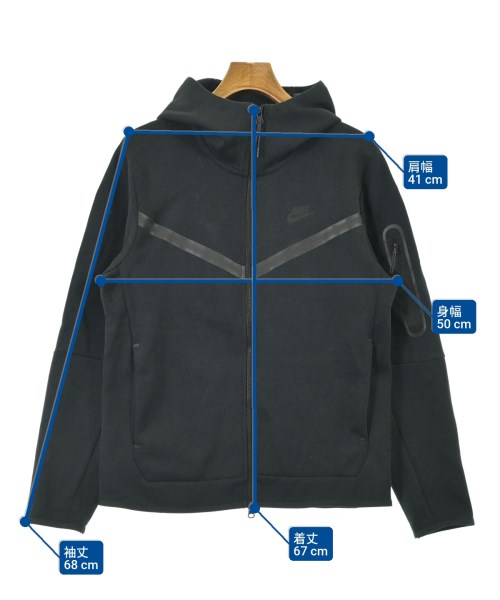 NIKE（ナイキ）パーカー 黒 サイズ:L メンズ/2200683844023
