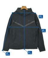 NIKE（ナイキ）パーカー 黒 サイズ:L メンズ/2200683844023