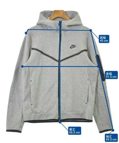 NIKE（ナイキ）パーカー グレー サイズ:L メンズ/2200683844030