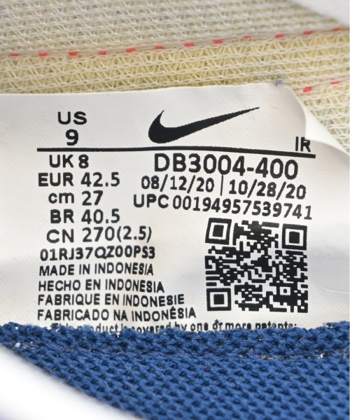 NIKE（ナイキ）スニーカー 紺 サイズ:27cm メンズ/2200686098843