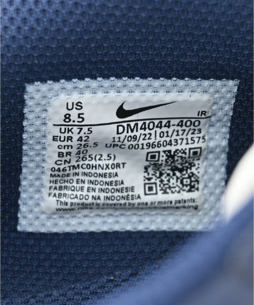 NIKE（ナイキ）スニーカー 紺 サイズ:26.5cm メンズ/2200691335018