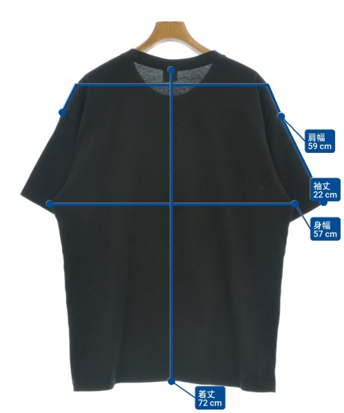 DOVER STREET MARKET（ドーバーストリートマーケット）Tシャツ・カットソー 黒 サイズ:L メンズ/2200682456074