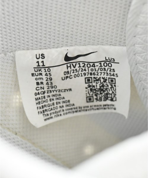 NIKE（ナイキ）スニーカー 白 サイズ:29cm メンズ/2200692284049