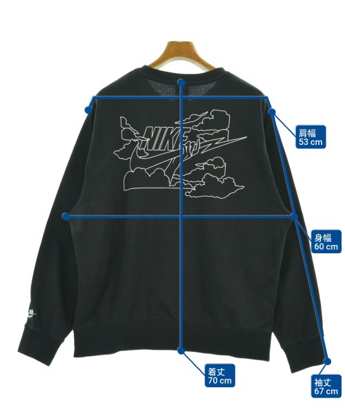 NIKE（ナイキ）スウェット 黒 サイズ:XXL メンズ/2200690963014