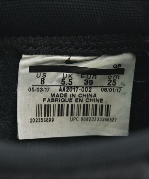 NIKE（ナイキ）スニーカー 黒 サイズ:25cm レディース/2200687219032