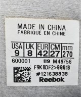 Reebok（リーボック）スニーカー 青 サイズ:27cm メンズ/2200639312026