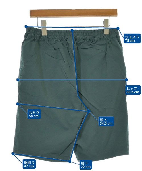 Reebok（リーボック）ショートパンツ 緑 サイズ:M メンズ/2200644050029