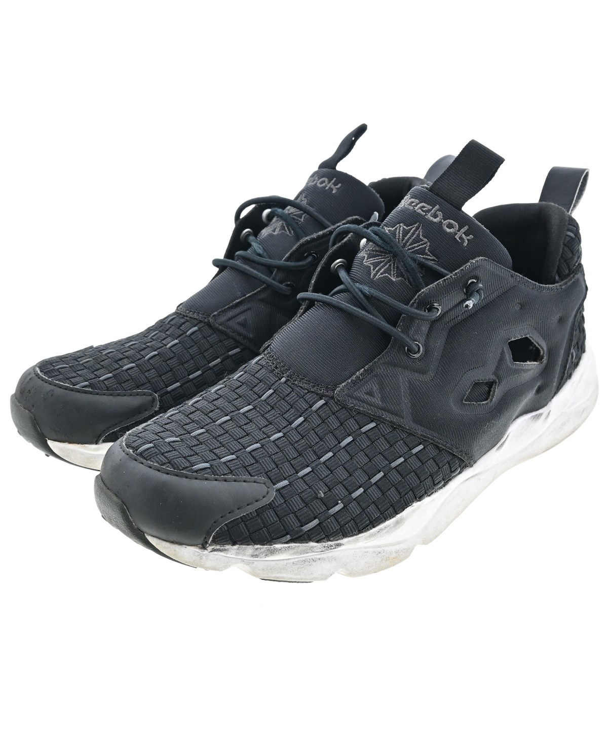 Reebok（リーボック）スニーカー 黒 サイズ:25.5cm メンズ