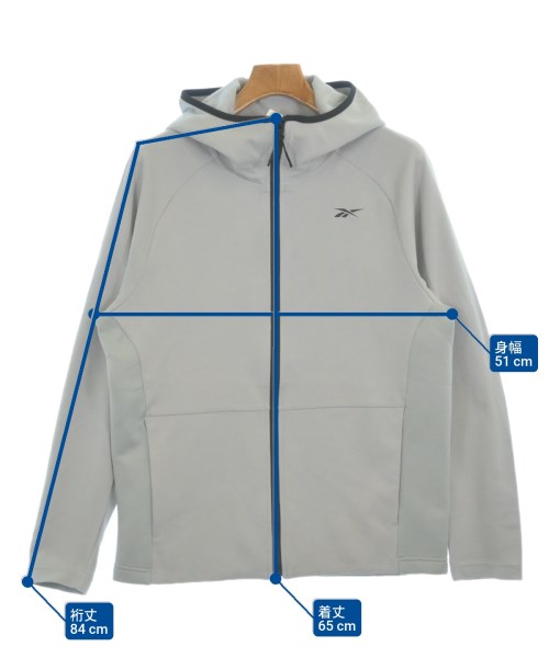 Reebok（リーボック）パーカー グレー サイズ:M メンズ/2200627697197