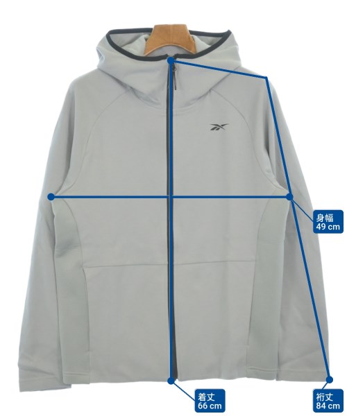 Reebok（リーボック）パーカー グレー サイズ:M メンズ/2200627697203