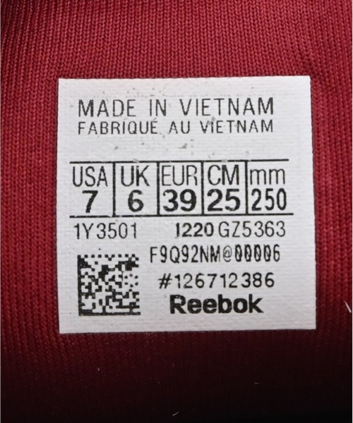Reebok（リーボック）スニーカー グレー サイズ:25cm メンズ/2200608707686
