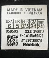 Reebok（リーボック）スニーカー 黒 サイズ:24cm レディース/2200681510029