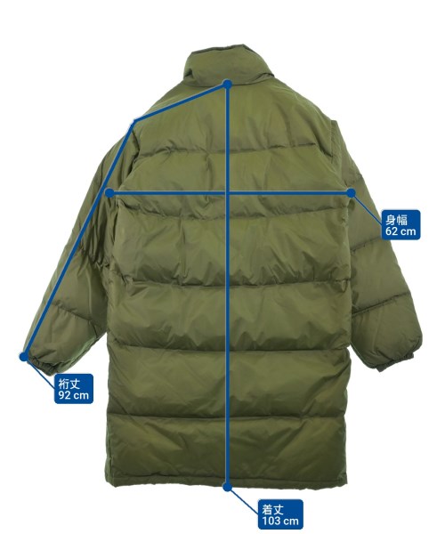 Reebok（リーボック）ダウンコート 緑 サイズ:M メンズ/2200658583018