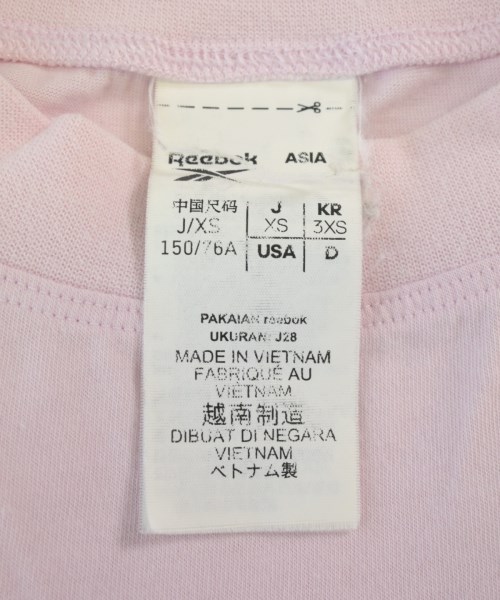 Reebok（リーボック）Tシャツ・カットソー ピンク サイズ:XS レディース/2200709254065