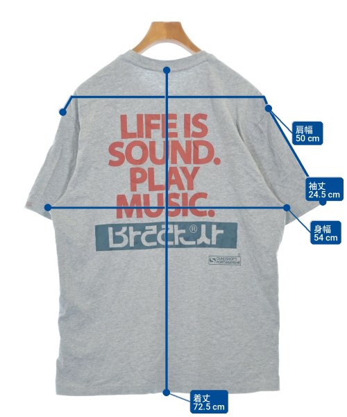 Reebok（リーボック）Tシャツ・カットソー グレー サイズ:L メンズ/2200715550236