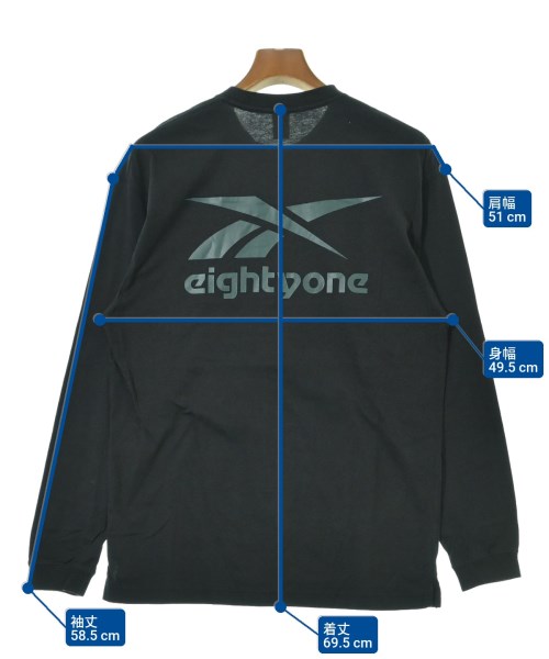 Reebok（リーボック）Tシャツ・カットソー 黒 サイズ:M メンズ/2200645561050