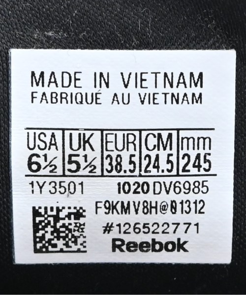 Reebok（リーボック）その他 黒 サイズ:24.5cm レディース/2200647507216