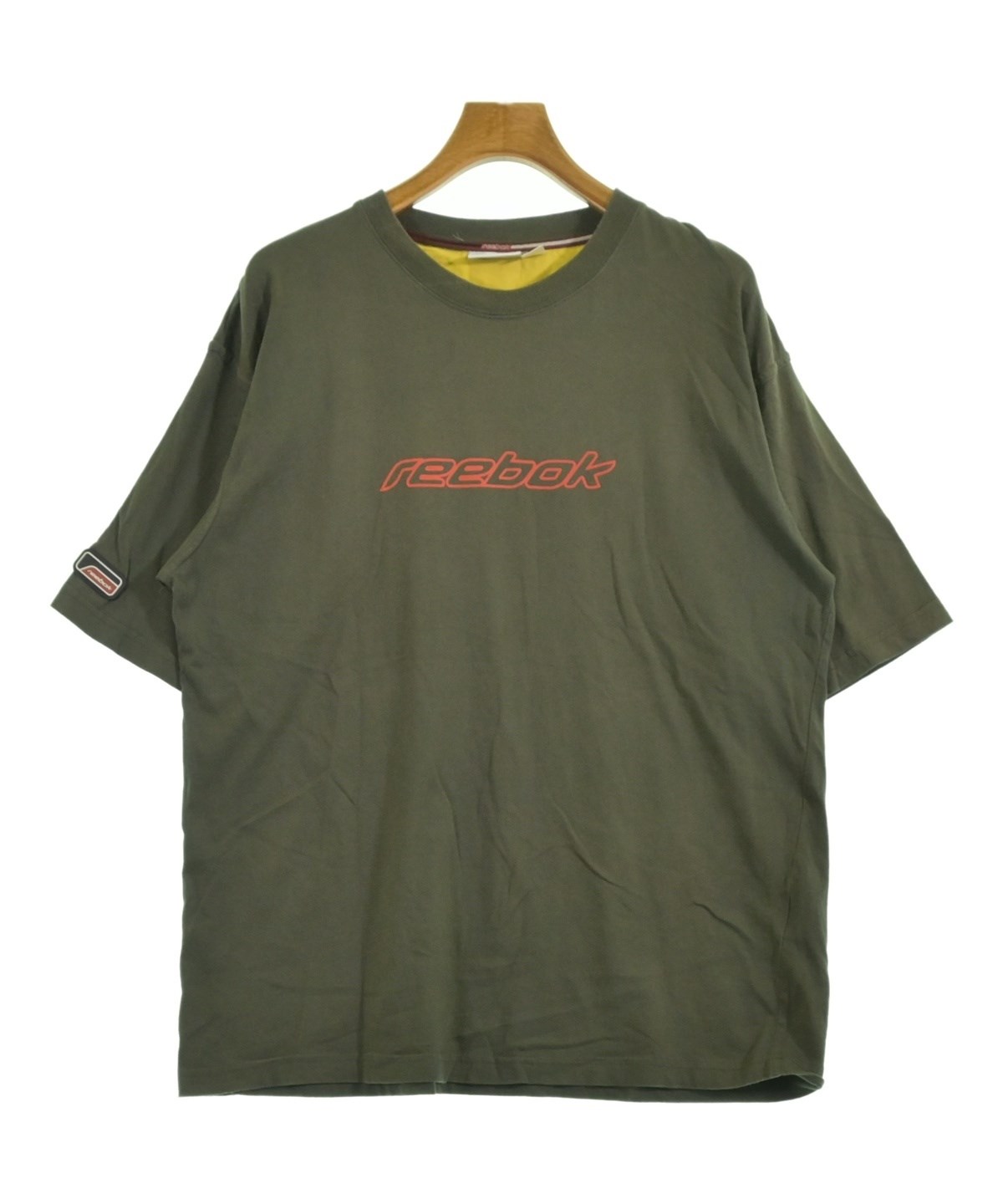 Reebok（リーボック）Tシャツ・カットソー カーキ サイズ:XL メンズ