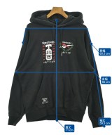 Reebok（リーボック）パーカー 黒 サイズ:M メンズ/2200682352055