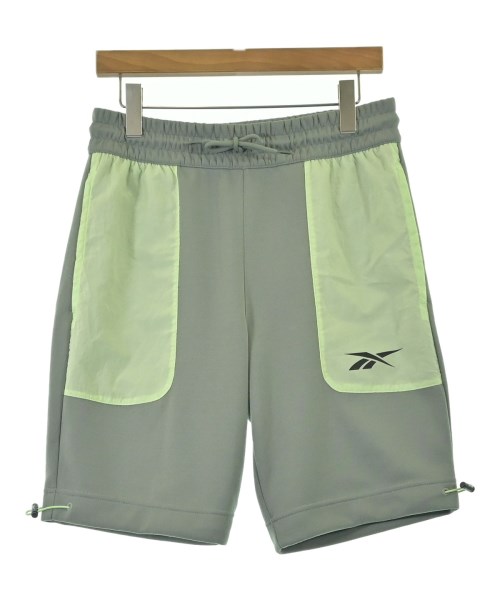 Reebok(リーボック)ショートパンツ 緑 サイズ:L/2200683218053