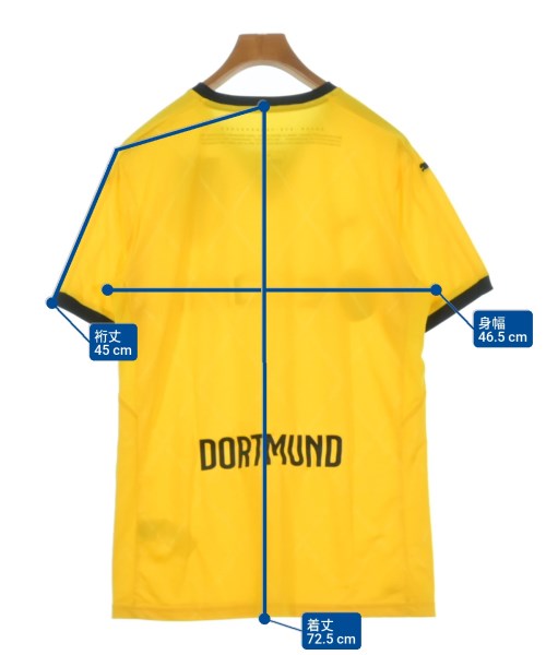 PUMA（プーマ）Tシャツ・カットソー 黄 サイズ:M メンズ/2200636147041