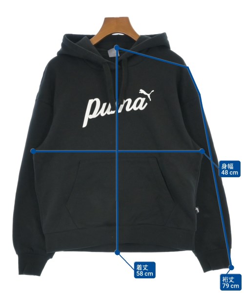 PUMA（プーマ）パーカー 黒 サイズ:S レディース/2200626538132