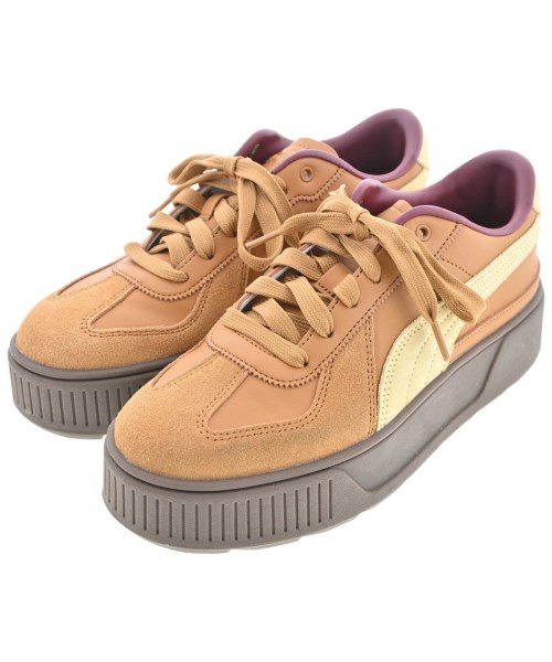 PUMA(プーマ)スニーカー 茶 サイズ:24.5cm/2200637887076