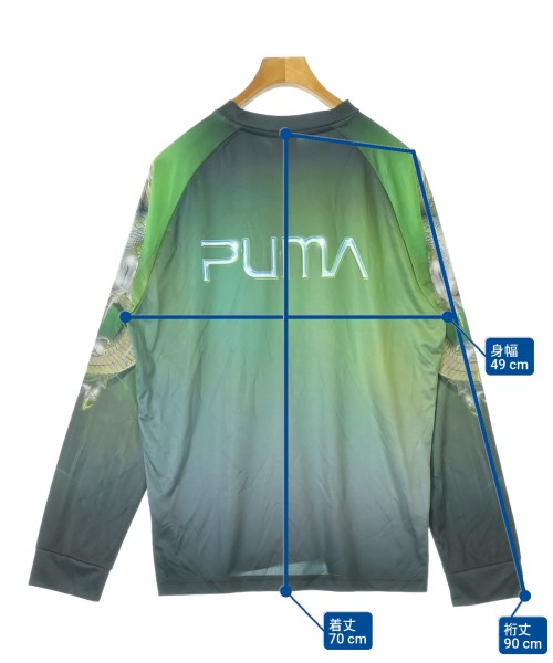 PUMA（プーマ）Tシャツ・カットソー 緑 サイズ:L メンズ/2200631267171