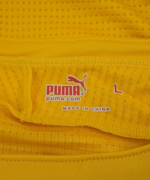 PUMA（プーマ）Tシャツ・カットソー 黄 サイズ:L レディース/2200629679351