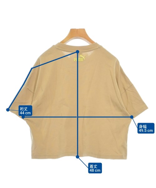 PUMA（プーマ）Tシャツ・カットソー ベージュ サイズ:XL レディース/2200620387132