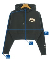 PUMA（プーマ）パーカー 黒 サイズ:M レディース/2200616357033