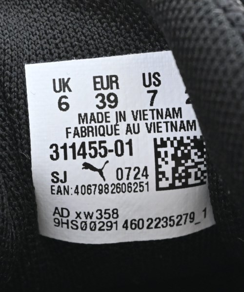 PUMA（プーマ）スニーカー 黒 サイズ:25cm レディース/2200605715097