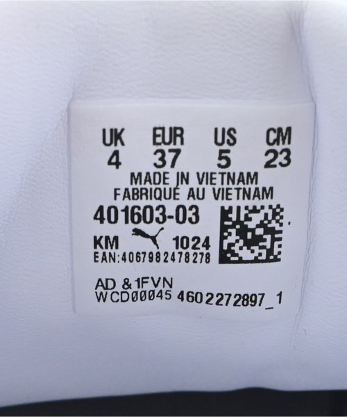 PUMA（プーマ）スニーカー 白 サイズ:23cm レディース/2200613678049