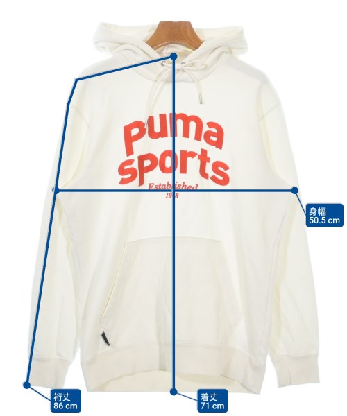 PUMA（プーマ）パーカー 白 サイズ:S レディース/2200617966050