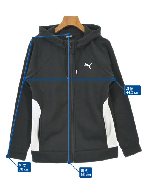 PUMA（プーマ）パーカー 黒 サイズ:L レディース/2200672521300