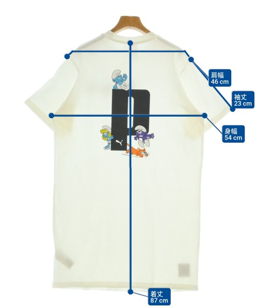 PUMA（プーマ）ワンピース 白 サイズ:M レディース/2200675193030