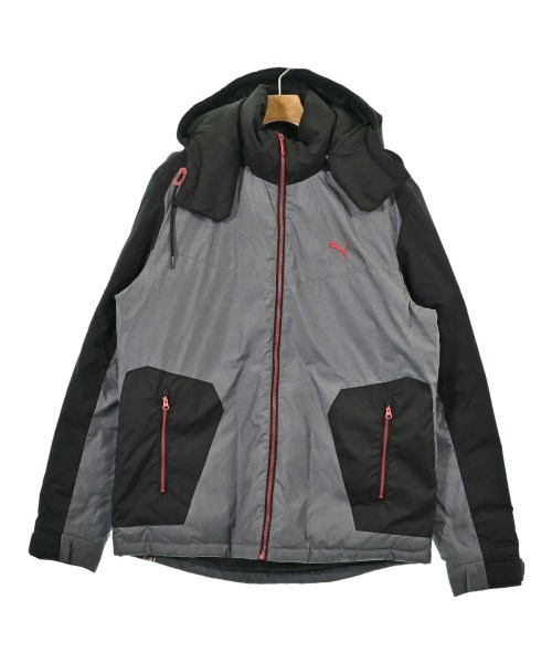 PUMA(プーマ)ダウンジャケット/ダウンベスト グレー サイズ:XL/2200654450444