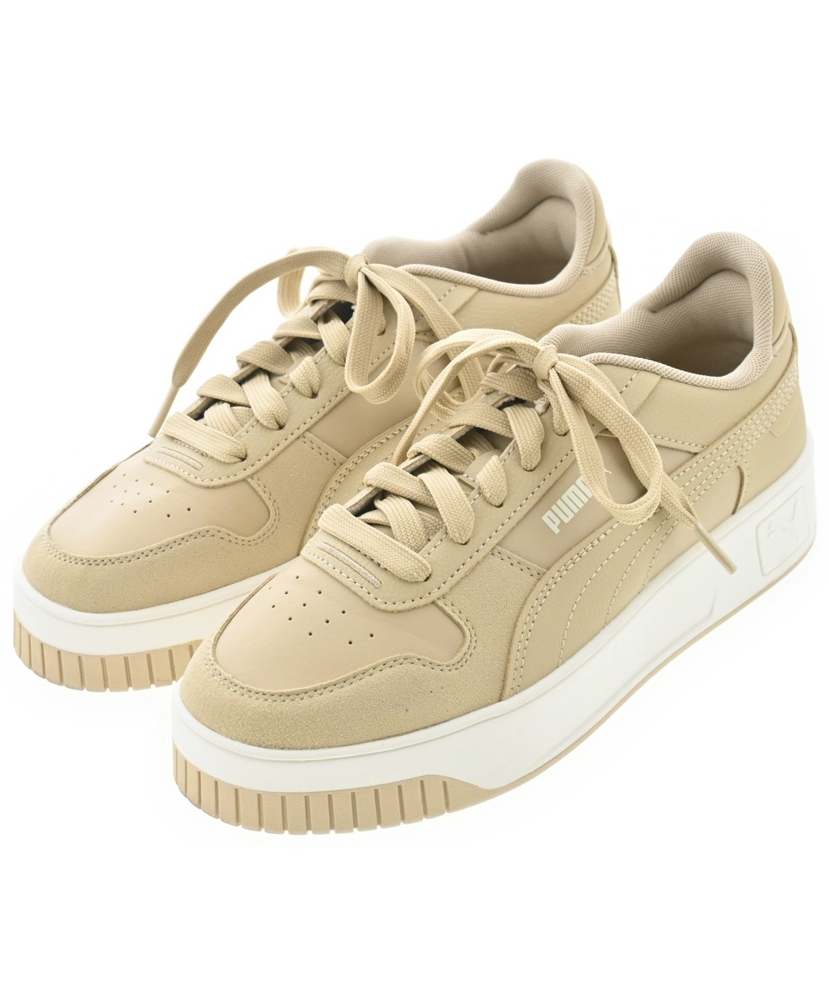 PUMA（プーマ）スニーカー ベージュ サイズ:24cm レディース
