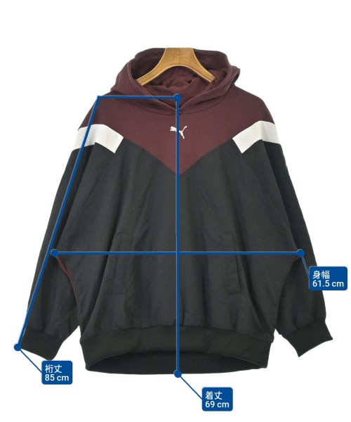 PUMA（プーマ）パーカー 黒 サイズ:M レディース/2200679204107