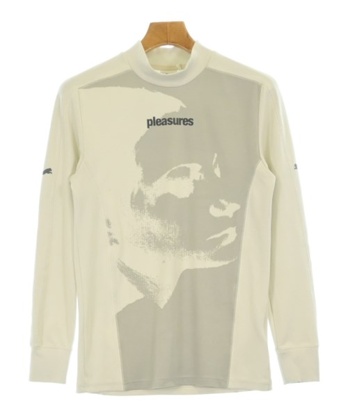 PLEASURES(プレジャーズ)Tシャツ・カットソー 白 サイズ:S/2200696313035