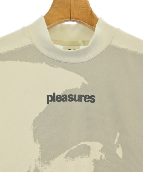 PLEASURES（プレジャーズ）Tシャツ・カットソー 白 サイズ:S メンズ/2200696313035